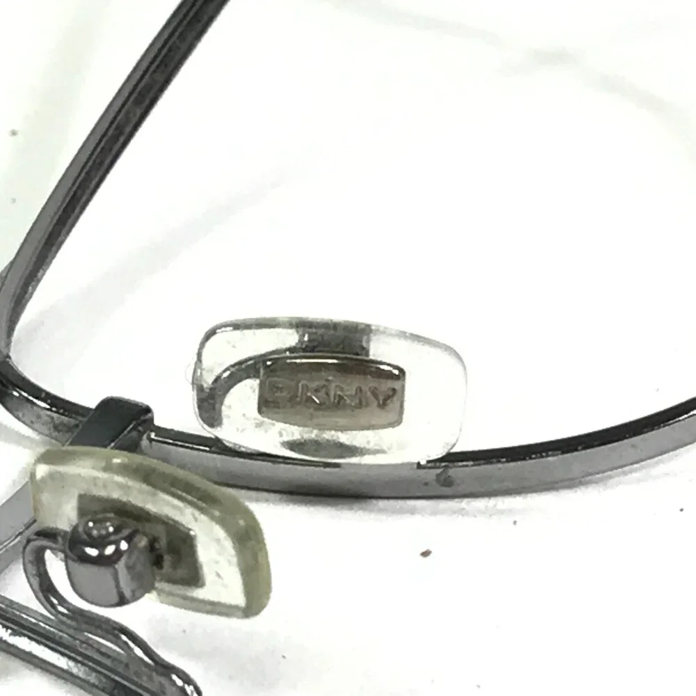 DKNY Eyeglasses Frames DY 5050 1003/87 Red Silver Square Full Rim 58-16-135